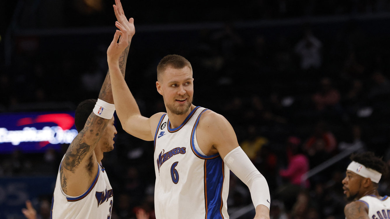 K.Porzingis karjeros rungtynes sužaidė oponento trauma pažymėtame mače